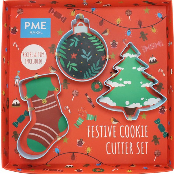 Festive Cookie Cutter Set 3