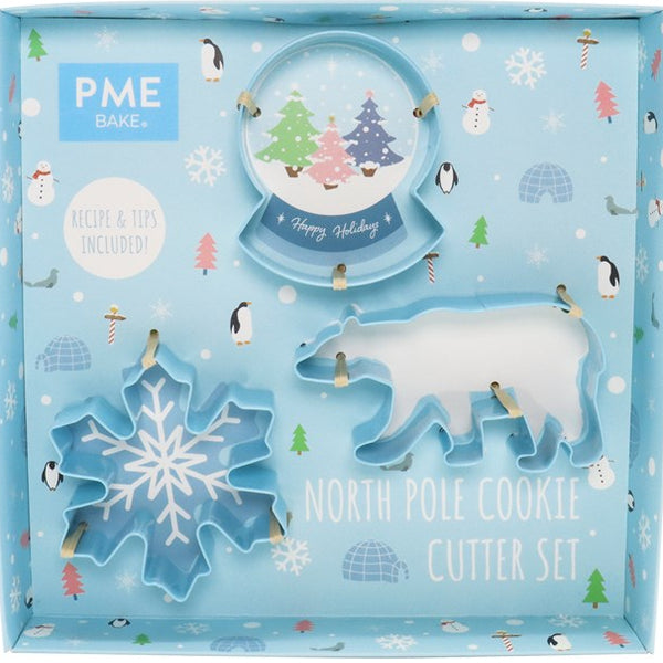North Pole Cookie Cutter Set 3