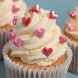 Pink Hearts Sprinkle Charms 25g