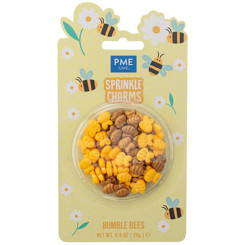 Bumble Bees Sprinkle Charms 25g