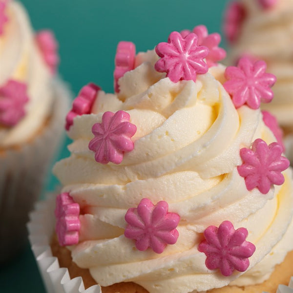 Pink Flowers Sprinkle Charms 25g