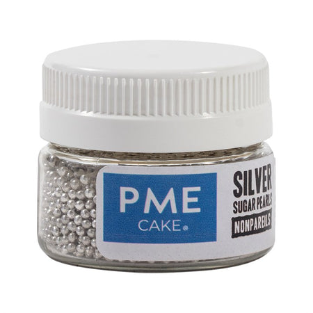 Silver Sugar Pearls 6mm  25g