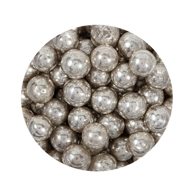Silver Sugar Pearls 6mm  25g