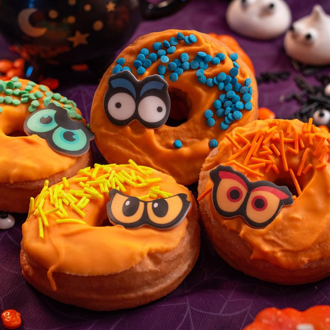 Spooky Eyes Asstd Sugar Decorations Bx 240