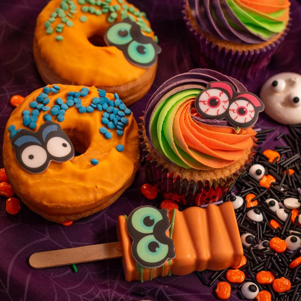 Spooky Eyes Asstd Sugar Decorations Bx 240