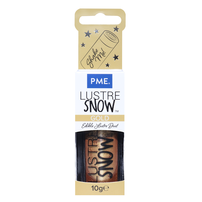 Edible Lustre Snow - Gold 10g
