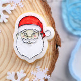 Mini  STAMP N CUT - Santa Claus Face