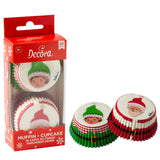 Santas Elvese Cupcake Cases Pk 36