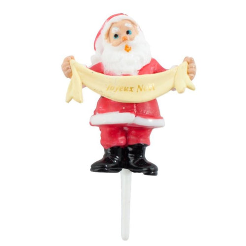 Santa with Banner 1 Pc