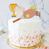 Tennis Cake Decoration Set Pk 5