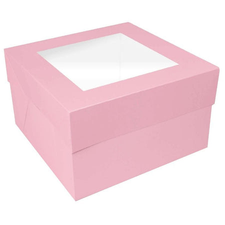 Luxury Light Blue Cake Box  8" x 6"