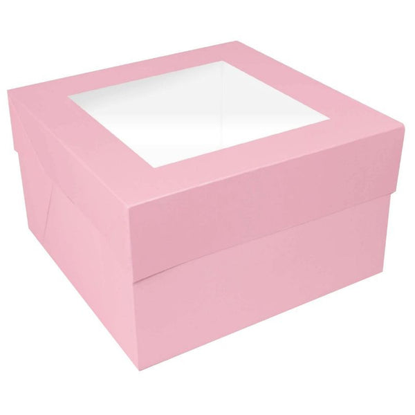 Luxury Light Pink Cake Box  8" x 6"