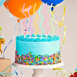 Slim and Curly Candles Pk 6