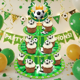 Soccer Cupcake Stand Kit