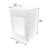 Extra Tall Cake Box with Windows 12