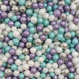 SUGAR SISTERS - Glimmer Pearls Twinkle Ice Mix 4mm  80g