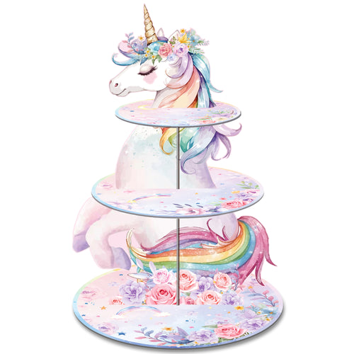 Unicorn Cupcake Stand Kit