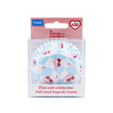 Foil Lined Cupcake Cases Tied with a Bow Pk 30