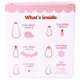 Vintage Cake Icing Piping Tips Set 6