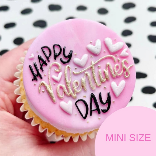 Happy Valentines Day Heart Shape Mini OUTBOSS 60mm