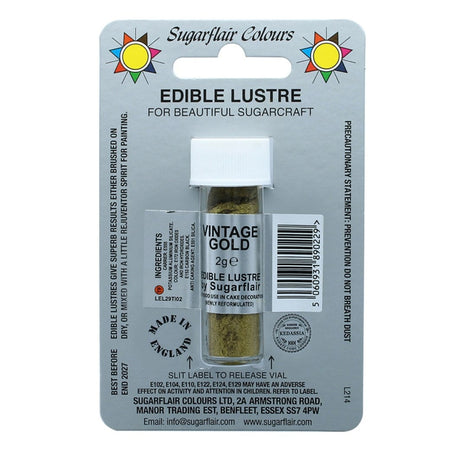 Glacier Blue Edible Lustre Dust 4g