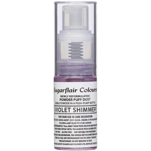 Violet Shimmer Dust POWDER PUFF 10g