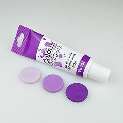 Violet Colour Splash Gel Paste 25g