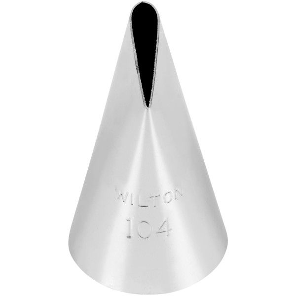 WILTON 104 Petal Nozzle