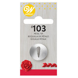 WILTON 103 Petal Nozzle