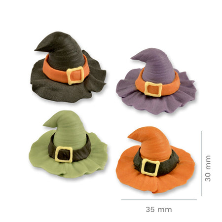 Witch Legs & Hat  Sugar Decorations FUNCAKES