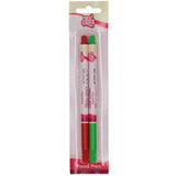 Edible Pen Set 2 Red/Green