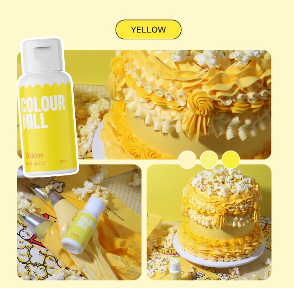 Colour Mill - Oil based colouring 20ml - Yellow