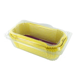 Loaf Tin Liners 2lb Pk 40 Yellow Spot