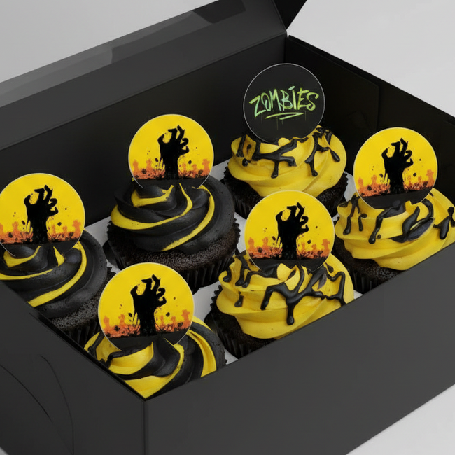 Zombies  Edible Toppers - (20 Toppers)