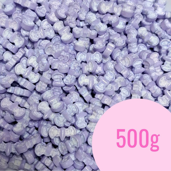 SUGAR SISTERS - Purple Bat Shapes 500g