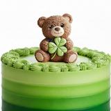 SUGAR SISTERS - Bear with Shamrock Mould