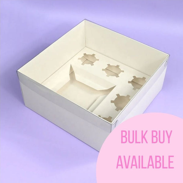 SUGAR SISTERS - Bento Box Set (Mini Cake & 5 Cupcakes) (Pk 5)