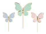 Butterfly Cake Toppers Pk 9