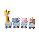 Cute Circus Train Cake Decoration  DECO-CAKE