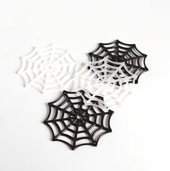 Sugar Sisters - Cobwebs Toppers Pk 10
