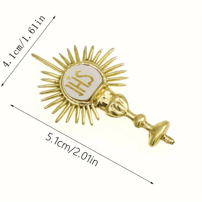 Mini Communion Monstrance 1 Pc  DECO-CAKE