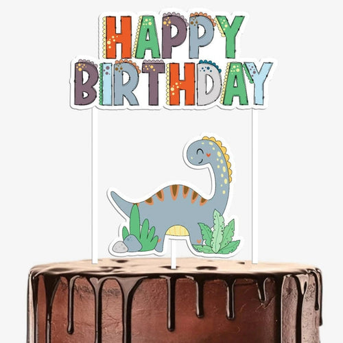 Dinosaur Cake Topper