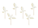Doves Cupcake Set Topper 14.5cm