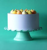 Mint Wave Cake Stand