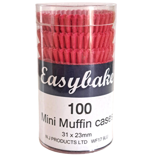 Easybake Red Mini Muffin Pk 100