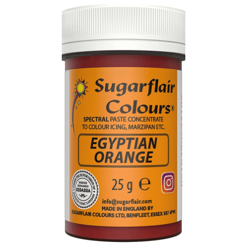 Egyptian Orange SugarFlair Gel paste