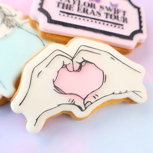 Heart Hands Stamp n Cut - SWEET STAMP