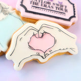 Heart Hands Stamp n Cut - SWEET STAMP