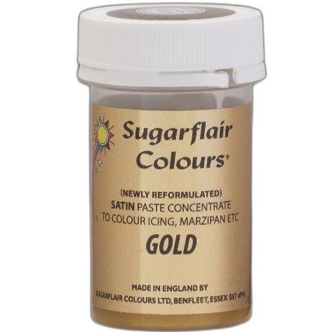 Gold Gel Paste SugarFlair