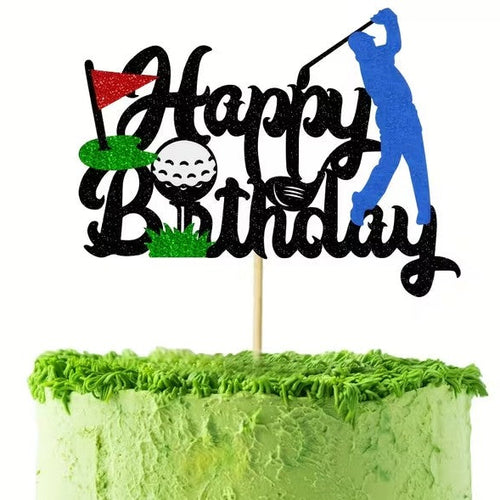 SUGAR SISTERS - Golf Cake Topper
